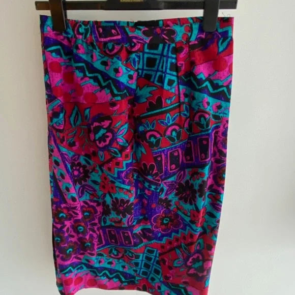 Anne Crimmins for Umi Collection SZ 6, silk blazer and skirt. Vintage. Lovely. - Picture 6 of 15